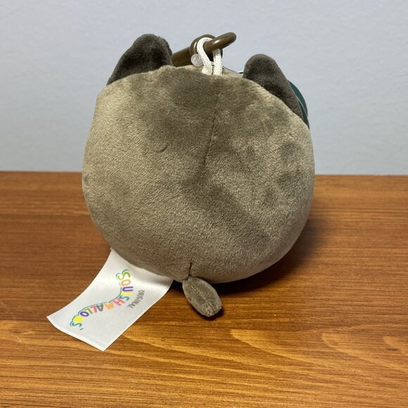 Squishmallows Mario German Shepherd Puppy Dog Clip Plush - Picture 2 of 10